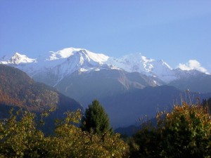 Massif du Mont Blanc - octobre 2012
