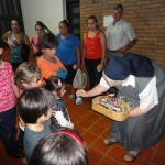 Monastère de Posadas - oeufs de Pâque pour les enfantsd