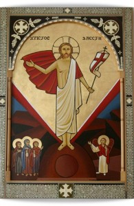 icône copte de la Résurrection