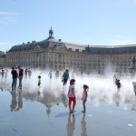 Le miroir d'eau à Bordeaux