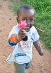 Enfant africain- joie