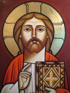 Icône copte du Christ