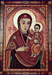 Marie, icône copte