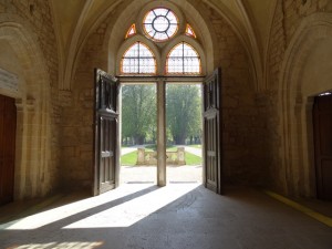 Entrée de l'abbaye de Royaumont