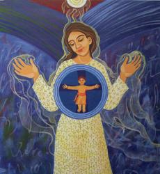 Marie et l'enfant en son sin
